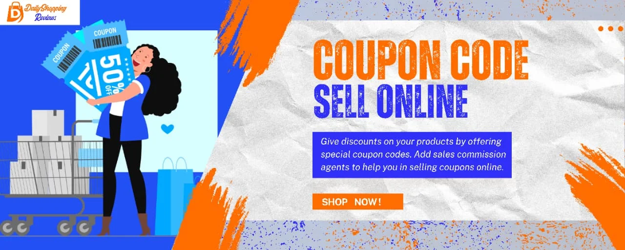 coupon code sell online